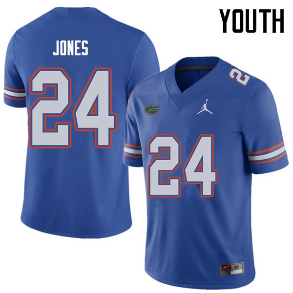 Jordan Brand Youth #24 Matt Jones Florida Gators College Football Jerseys Royal